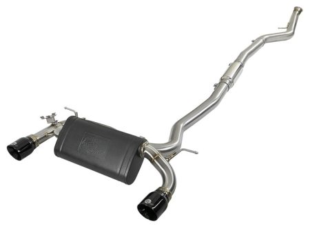 aFe MACH Force-Xp 3in 304 SS Cat-Back Exhaust w  Black Tips 12-15 BMW 335i (F30) L6 3.0L (t) N55 Sale