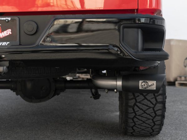 afe Apollo GT Series 2019 GM Silverado Sierra 1500 4.3L 5.3L 409 SS CatBack Exhaust System w Blk Tip For Cheap