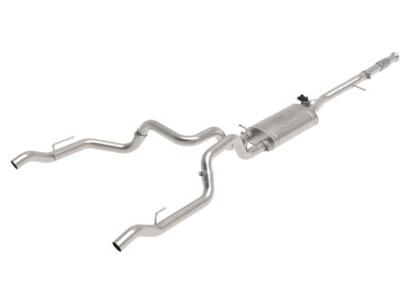 aFe Gemini XV 3in 304 SS Cat-Back Exhaust w  Cutout 19-21 GM Silverado Sierra 1500 V8 For Discount