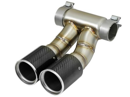 aFe Power 13-14 Porsche Cayman S   Boxster S Carbon Fiber Exhaust Tip Upgrade Discount