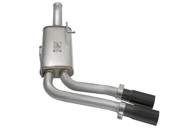 aFe Rebel Series CB Middle-Side Exit SS Exhaust w  Black Tips 09-16 GM Silverado Sierra V6 V8 Supply