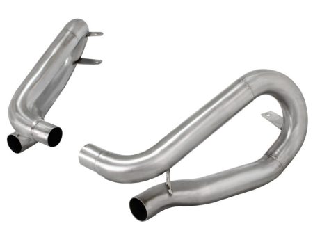 aFe Power MACHForce XP 2.5in Stainless Muffler Bypass 12-14 Porsche 911 (991) C2S 3.8L Online Hot Sale