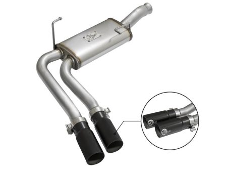 aFe Rebel Series CB Middle-Side Exit SS Exhaust w  Black Tips 09-16 GM Silverado Sierra V6 V8 Supply