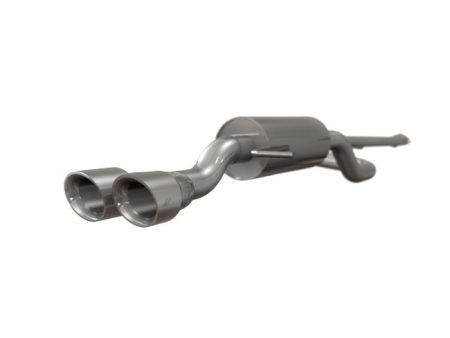 Mishimoto 14-16 Ford Fiesta ST 1.6L 2.5in Stainless Steel Resonated Cat-Back Exhaust w  Black Tips on Sale