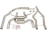 aFe MACHForce XP SS-304 Polish Tip 3.0in-2.5in Dia Cat Back Exhaust 11-13 BMW 335i (E90 E92) 3.0L Hot on Sale