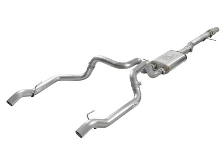 aFe Vulcan Series 4in-3in 304-SS Exhaust Cat-Back 2019 GM Silverado   Sierra 1500 V8-5.3L w  OE Tips Discount