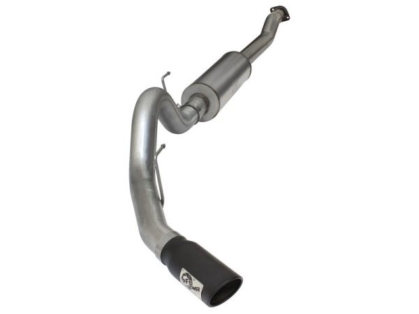 aFe MACHForce XP SS Exhaust 4in Cat-Back w  Black Tip 2015 Ford F-150 EcoBoost V6 2.7 3.5Ltt Sale