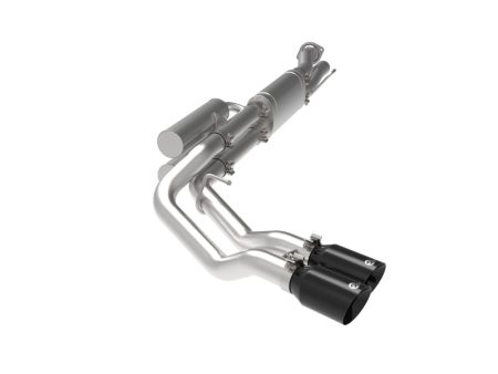 aFe Rebel Series 3in 409 SS Cat-Back Exhaust w  Black Tips 17-20 Ford F-250 F350 V8 6.2L 7.3L Online Hot Sale