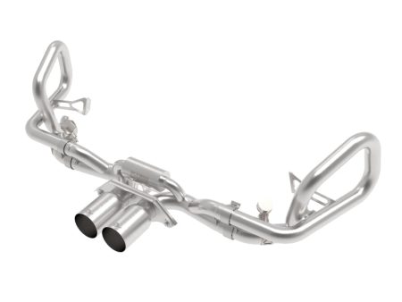 afe 14-16 Porsche 911 GT3 991.1 H6 3.8L MACH Force-Xp 304 SS Cat-Back Exhaust System w  Brushed Tips For Discount