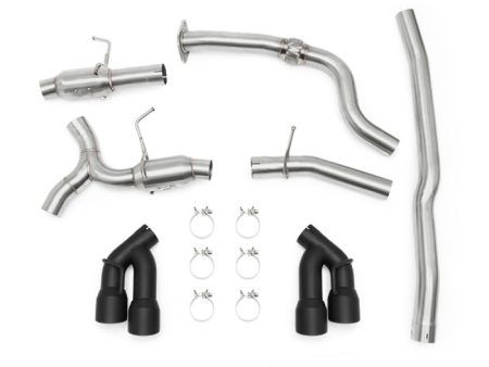 Mishimoto 2016+ Chevrolet Camaro 2.0T Quad Black Tip Cat-Back Exhaust Online