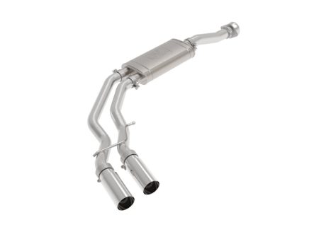 aFe Rebel 3in 409 SS Cat-Back Exhaust 2021 Ford F-150 V6 2.7L 3.5L (tt) V8 5.0L w  Polished Tips Online