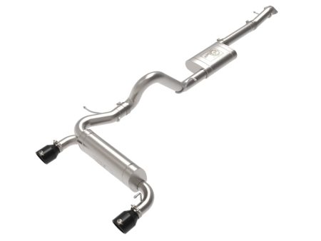 aFe Vulcan 3in 304 SS Cat-Back Exhaust 2021 Ford Bronco L4-2.3L (t) V6-2.7L (tt) w  Black Tips Fashion