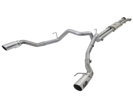 aFe MACHForce XP Exhaust Cat-Back SS-409 2017 Ford F-150 Raptor V6-3.5L (tt) w  Polished Tips Online Sale