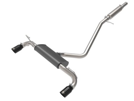 aFe Ford Bronco Sport 21-22 L3-1.5L (t) L4-2.0L (t) Vulcan Cat-Back Exhaust System- Black Tips For Discount