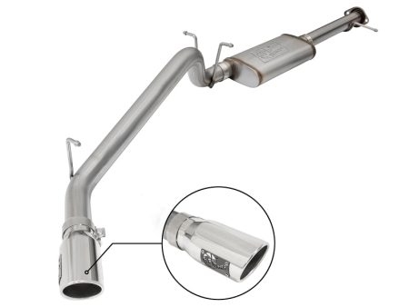 aFe MACH Force-Xp 3.0in 304 SS Cat-Back Exhaust w  Polished Tip 17-18 GM Colorado Canyon Online Sale