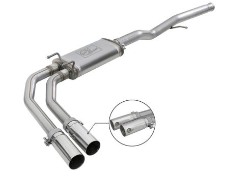 aFe Rebel Series 3in-2.5in 409 SS Cat-Back Exhaust 09-18 GM Silverado Sierra 1500 V6-4.3L   V8-4.6L Supply