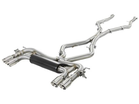 aFe MACH Force-Xp 3.5in 304 SS Cat-Back w Polished Tips 15-18 BMW X5 M (F85) X6 M (F86) V8-4.4L S63 on Sale