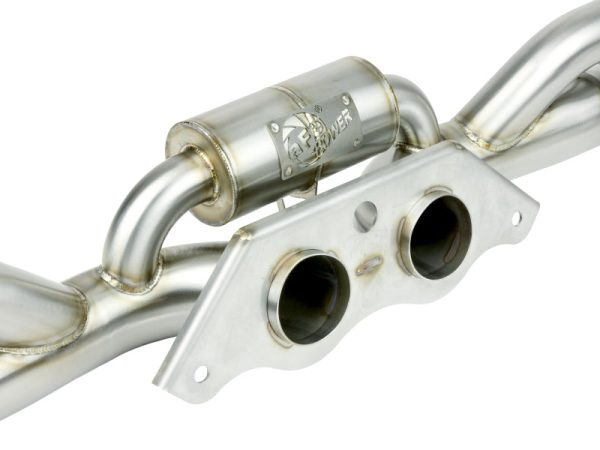 aFe Power MACHForce XP 304 Stainless Secondary Muffler Delete Pipe 14-19 Porsche 911 GT3 3.8L 4.0L Hot on Sale