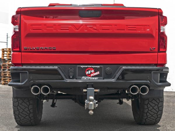 aFe Vulcan Series 3in 304SS Exhaust Cat-Back Exh w  Pol Tips 2019 GM Silverado   Sierra 1500 V8-5.3L For Discount