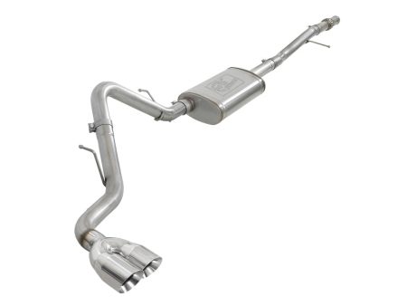 aFe Vulcan Series 3in 304SS Exhaust Cat-Back w Pol Tip 2019 GM Silverado Sierra 1500 V6-4.3L V8-5.3L Discount