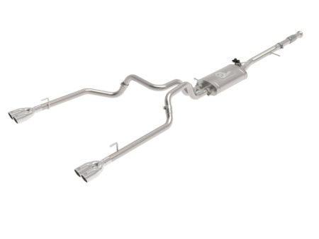 aFe Gemini XV 3in 304 SS Cat-Back Exhaust w  Cutout 19-21 GM Silverado Sierra 1500 V8- w  Black Tips For Cheap