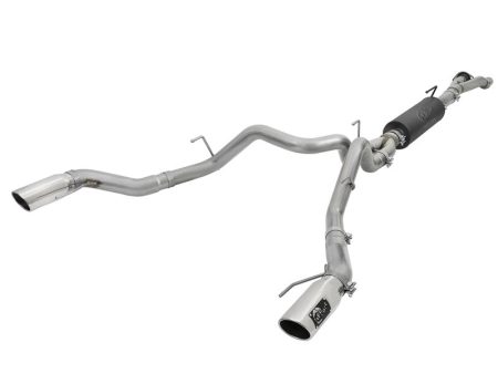 aFe MACHForce-XP 3in to 3-1 2in 304 SS Cat-Back Exhaust w Polished Tips 17-18 Ford F-150 Raptor 3.5L Online now