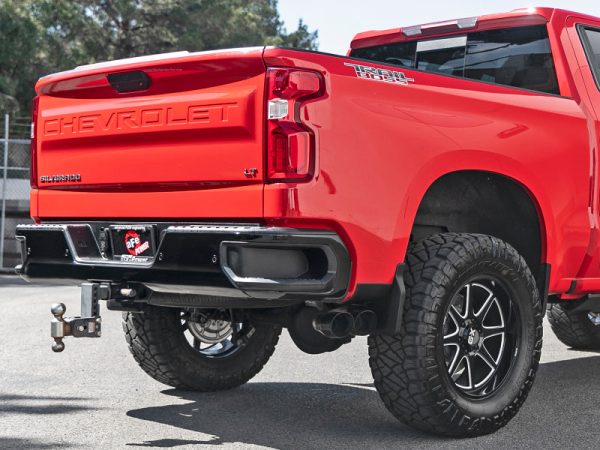 aFe Vulcan Series 3in 304SS Exhaust Cat-Back w Blk Tip 2019 GM Silverado Sierra 1500 V6-4.3L V8-5.3L Fashion