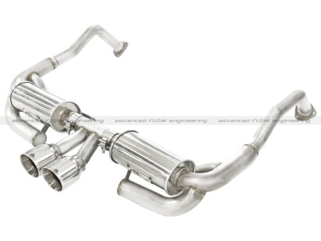 aFe ELITE 05-12 Porsche Boxster S (987.1-987.2) H6 3.4L 304SS Dual Cat-Back w Dual Polished Tip Exht Hot on Sale