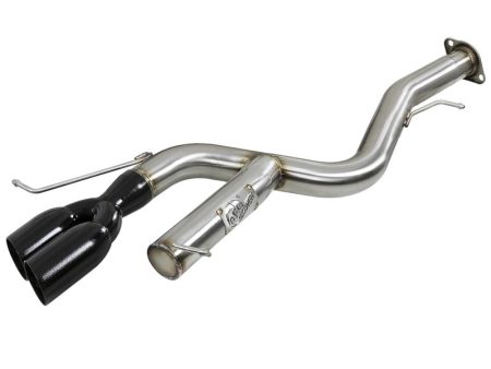 aFe MACHForce XP 08-13 BMW 135i L6-2.0L N54 N55 3in. 304 SS Axle-Back Exhaust w Black Tips Hot on Sale