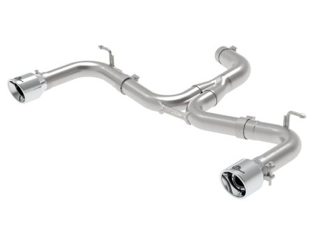 aFe 18-20 VW GTI (MK7.5) 2.0L MACH Force-Xp 3in to 2.5in 304 SS Axle-Back Exhaust System- Pol. Tips Fashion