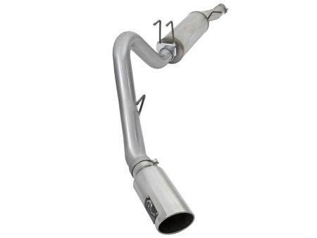 aFe MACHForce XP 2017 Ford SuperDuty F-250 F-350 V8 6.2L CC LB Cat-Back SS 4in. Exhaust System Cheap