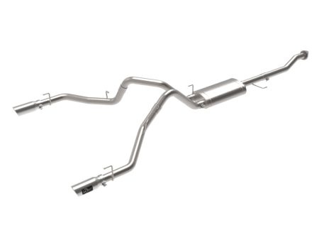 aFe Vulcan Series 3in 304SS Cat-Back w  Polished Tips 15-20 Ford F-150 V6 2.7L 35L(tt)   V8 5.0L on Sale