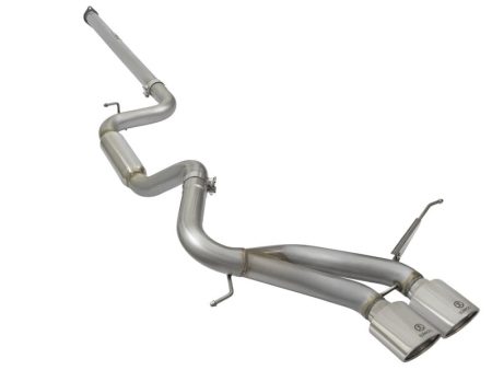 aFe POWER Takeda 3in 304 SS Cat-Back Exhaust w  Polished Tips 13-17 Ford Focus ST L4-2.0L (t) For Discount