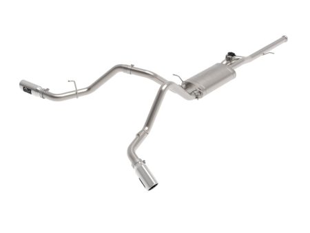 aFe Gemini XV 3in 304SS CB Exhaust w  Cutout 14-19 GM Trucks 4.3 5.3L w  Pol Tips - CrewCab Extended For Discount