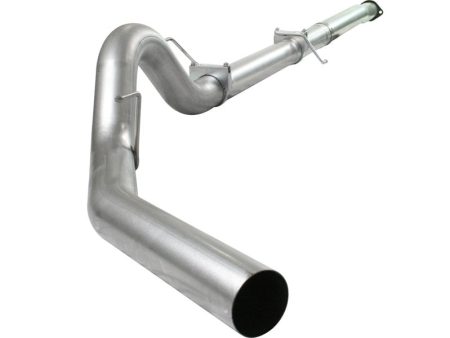 aFe Atlas Exhaust 4in Aluminized Cat-Back No Muffler No Tip 11-13 Ford F-150 EcoBoost V6 3.5L (tt) Sale