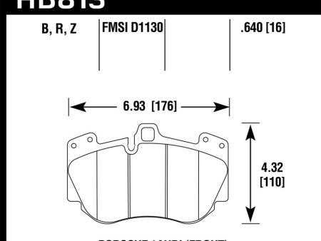 Hawk 13-15 Audi RS5 Performance Ceramic Street Front Brake Pads Sale