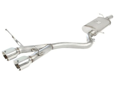 aFe MACHForce XP 2-1 2in SS-304 Cat-Back Exhausts w  Polished Dual Tips 2008 VW Golf R32 V6-3.2L MKV Supply