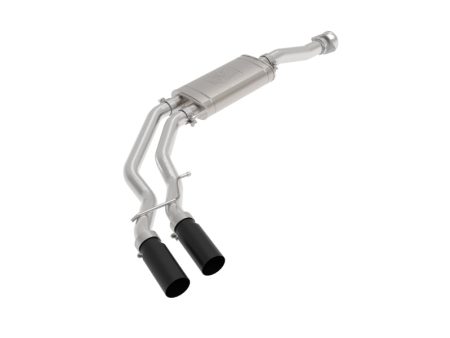 aFe Rebel 3in 409 SS Cat-Back Exhaust 2021 Ford F-150 V6 2.7L 3.5L (tt) V8 5.0L w  Black Tips Discount